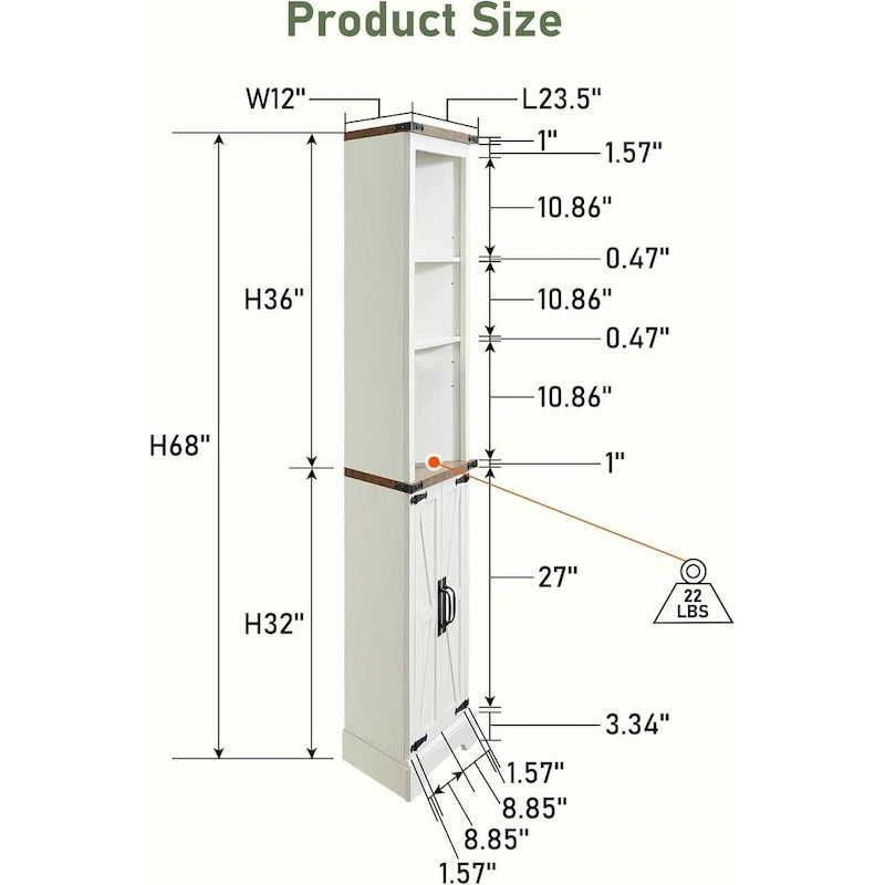 Corner Cabinet, 68 Tall Corner Cabinet, Corner Cabinet
