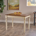 Table de salle à manger en bois multicolore Clearwater avec rallonge