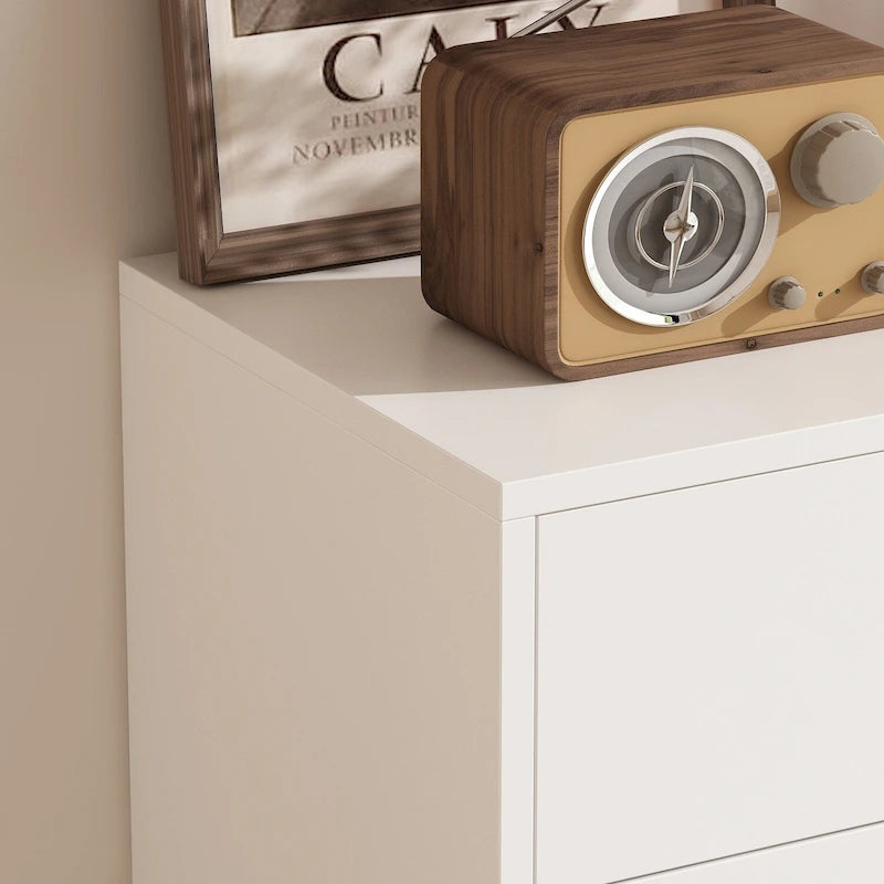 Modern Double 6-Drawer Dresser Chest Of Drawers Cabinet
