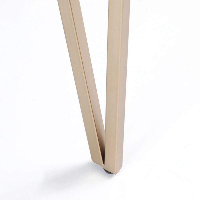Wood and Metal Coffee Table - 46.13 W