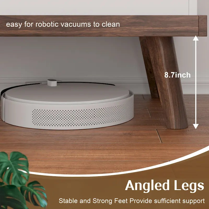 Wood Coffee Table with Hidden Compartment