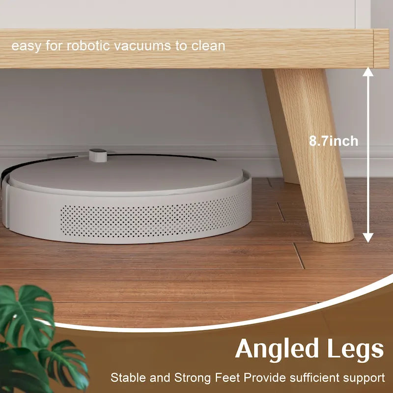 Wood Coffee Table with Hidden Compartment