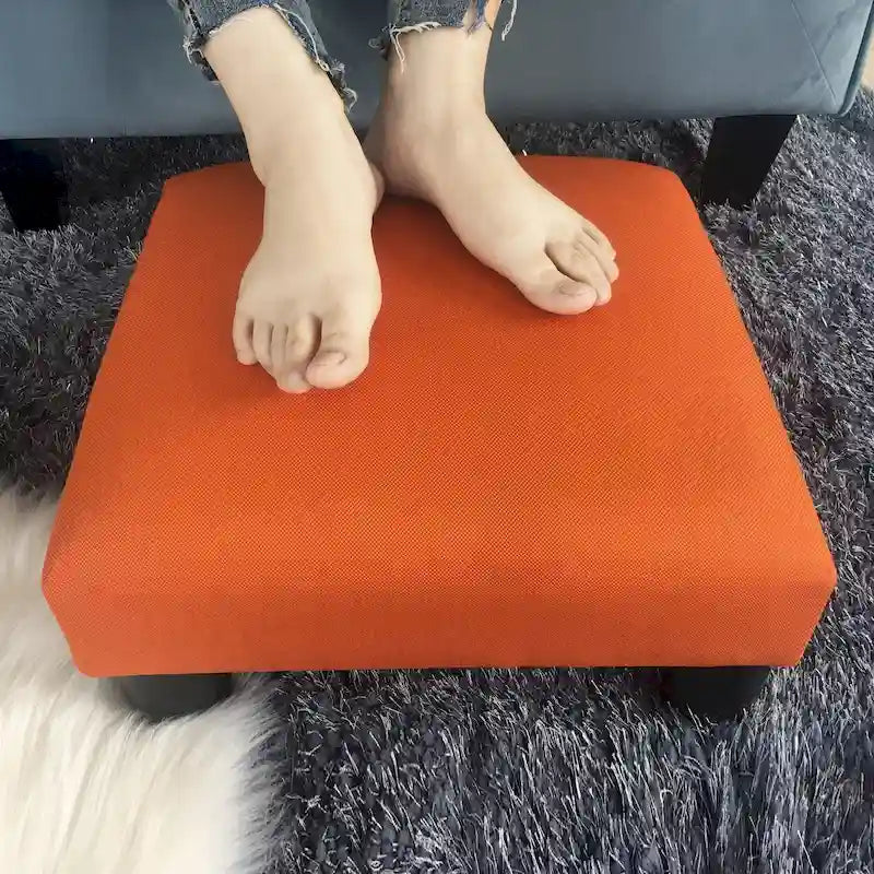 Pouf repose-pieds rembourré en tissu, marchepied pour animaux, escalier pour chien