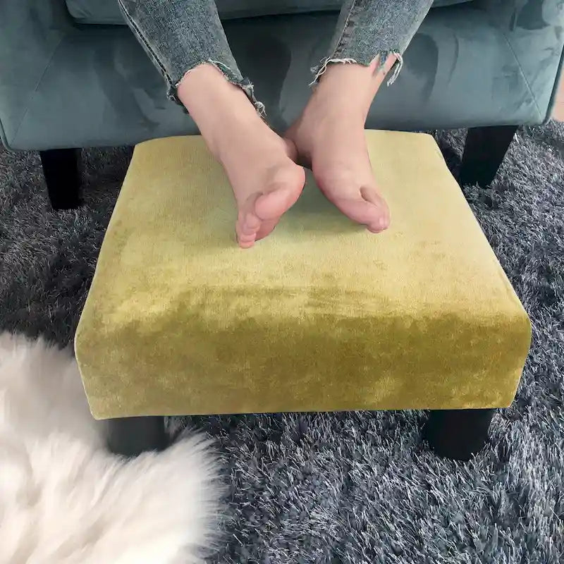 Pouf repose-pieds rembourré en tissu, marchepied pour animaux, escalier pour chien