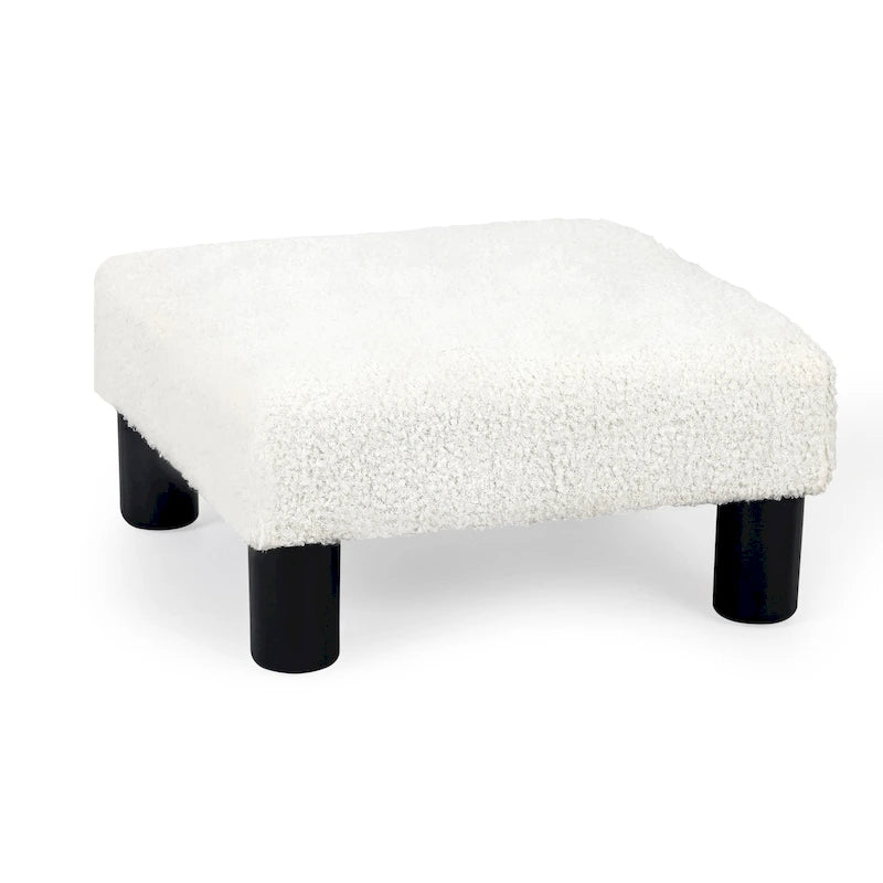 Pouf repose-pieds rembourré en tissu, marchepied pour animaux, escalier pour chien