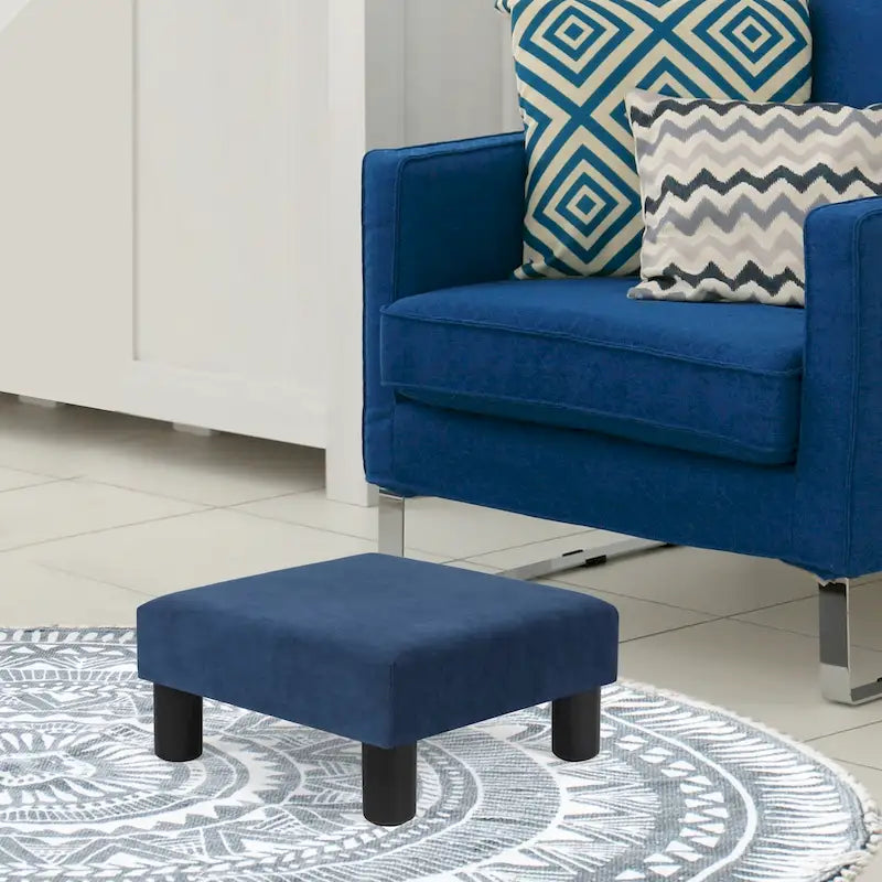 Pouf repose-pieds rembourré en tissu, marchepied pour animaux, escalier pour chien