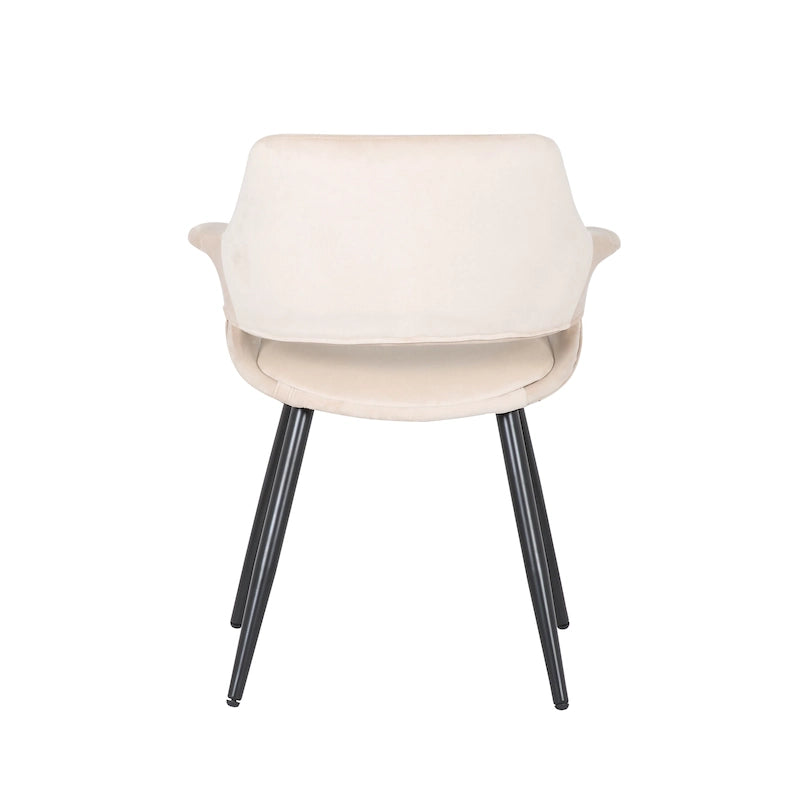 Velvet Mid-century Dining Chair