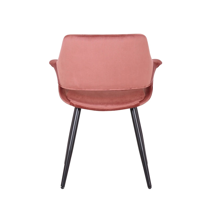Velvet Mid-century Dining Chair