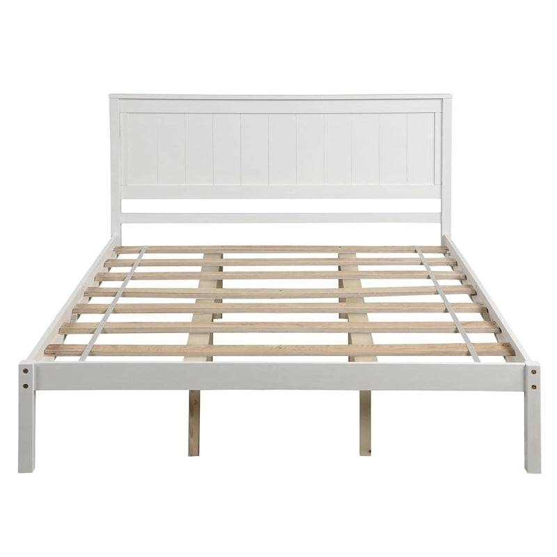Platform Bed Frame with Headboard,Queen Size