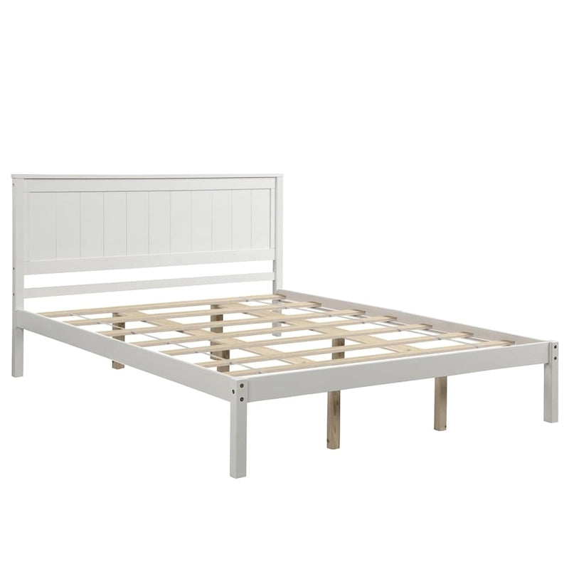 Platform Bed Frame with Headboard,Queen Size