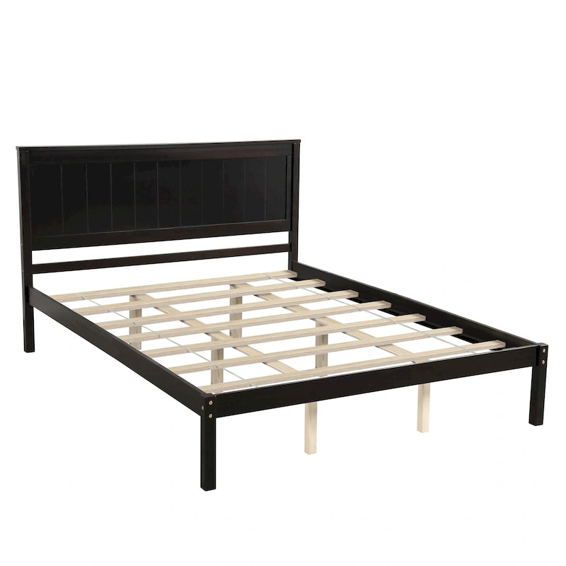 Platform Bed Frame with Headboard,Queen Size