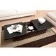 47-inch Leatherette Top Coffee Table