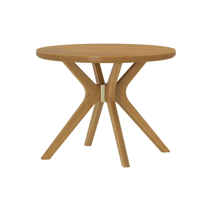 Cross Leg Round Dining Table - 38