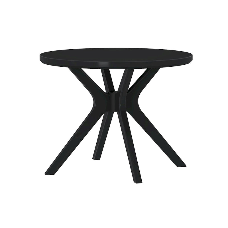 Cross Leg Round Dining Table - 38