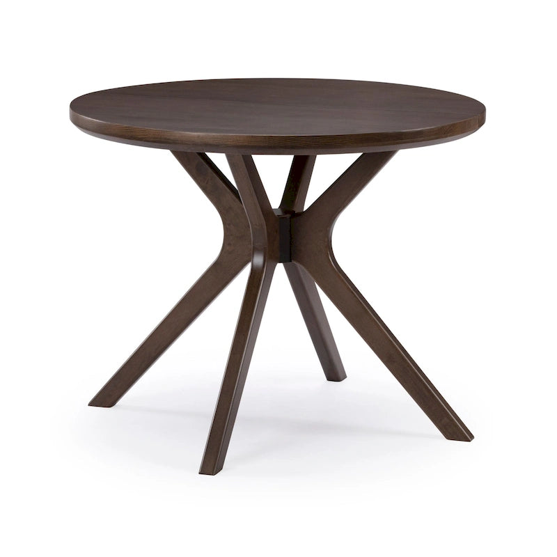 Cross Leg Round Dining Table - 38