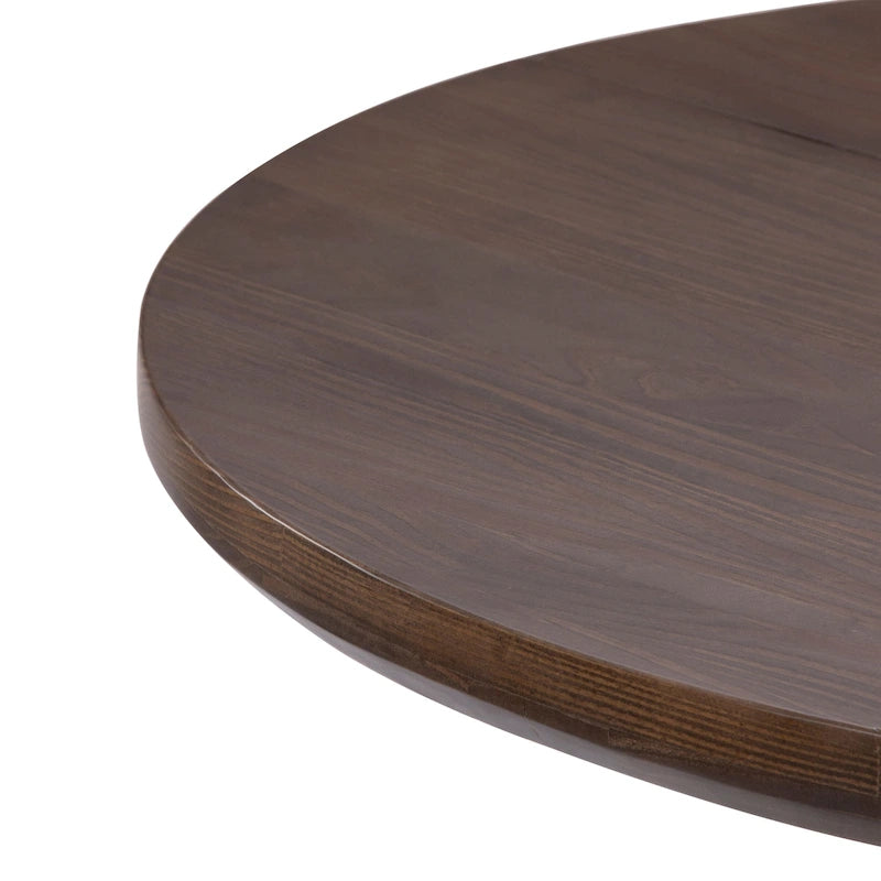 Cross Leg Round Dining Table - 38