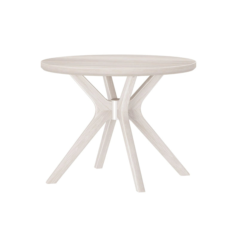 Cross Leg Round Dining Table - 38