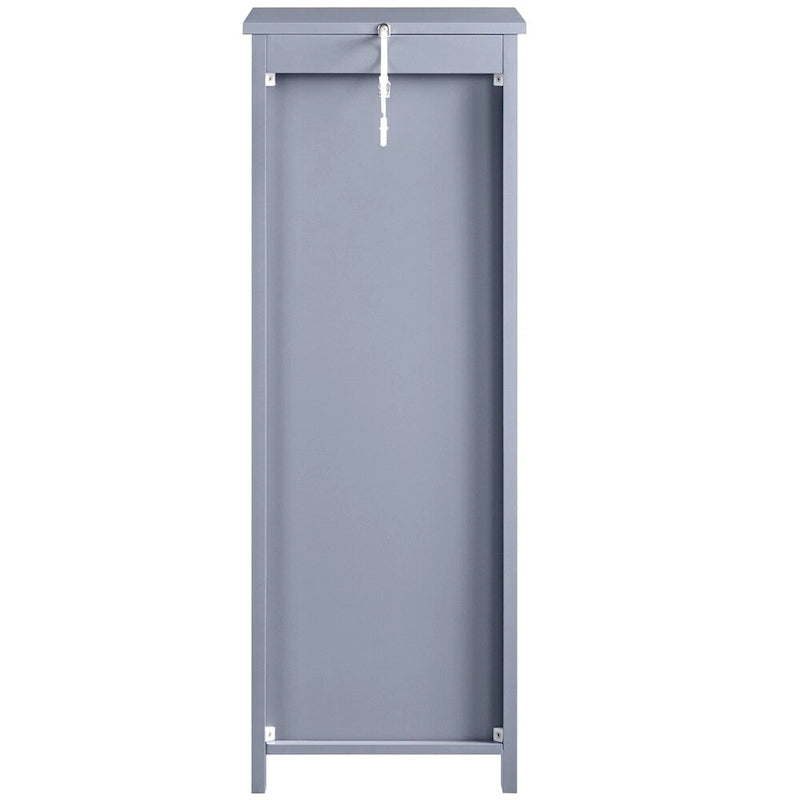 Bathroom Floor Cabinet Slim Bath Cabinet with 4 Drawers