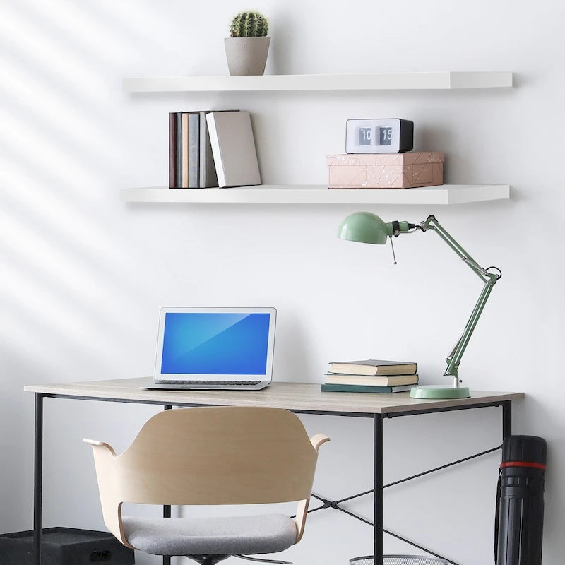 Long Floating Shelves for Wall Set of 2 - 35L x 9W x 1.5H